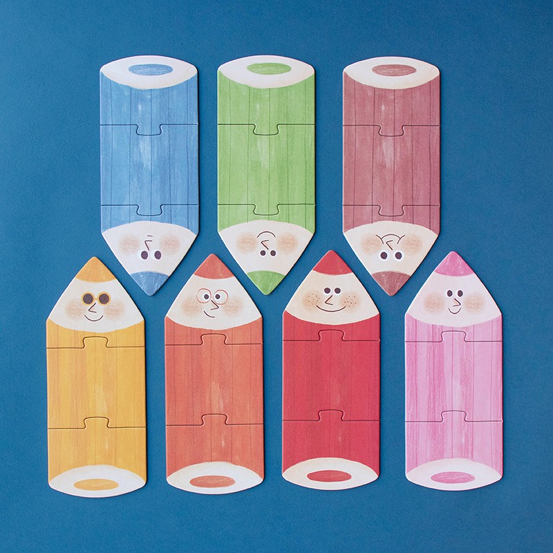 7 reversible colour puzzles